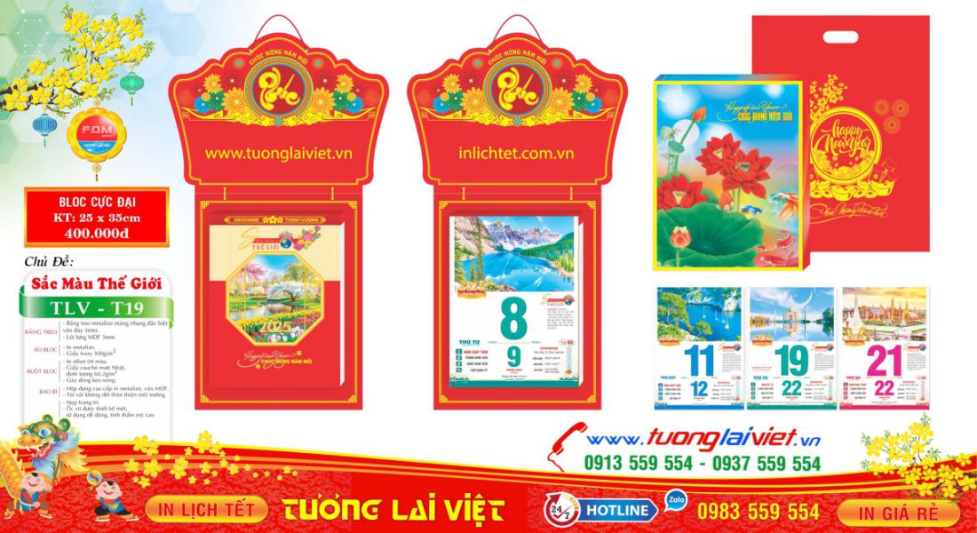 In Lịch Bloc Cực Đại 2026