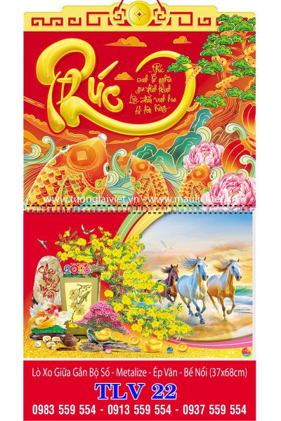 Lịch lò xo giữa bộ số Chữ phúc