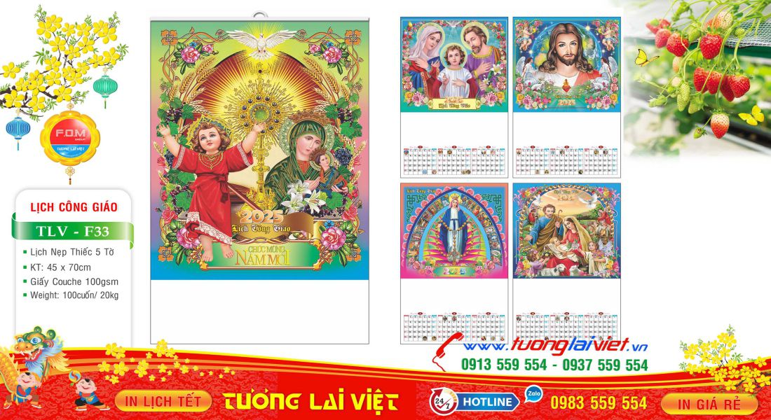 Mẫu Lịch Tờ Lịch Công Giáo
