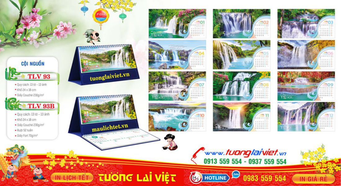 Mẫu Lịch Để Bàn Cội Nguồn